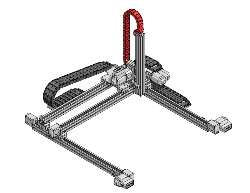 LC40 - XYZ Gantry Configurator - LC40 GANTRIES, Versatile T-Slot